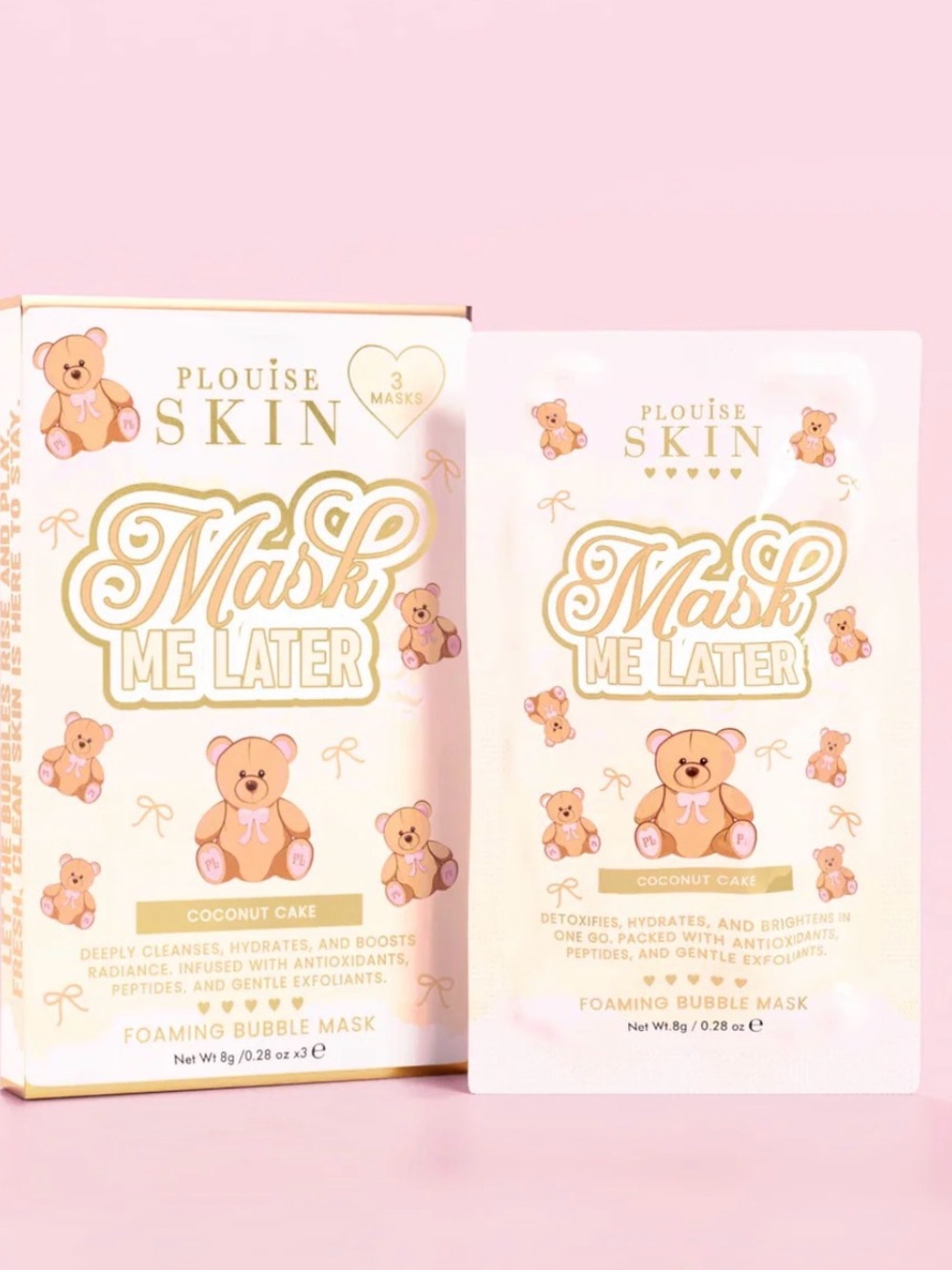Mask me later bubble masks